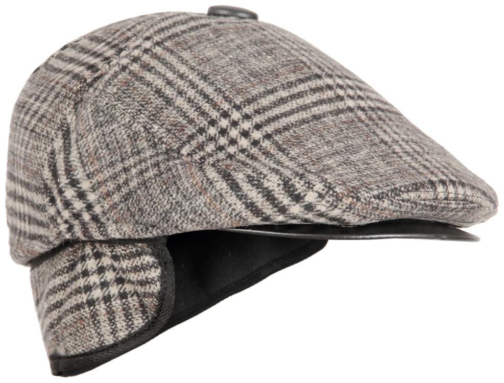 

FabSeasons Self Designed Unisex Golf Flat Cap with Foldable Ear Cover for Winters