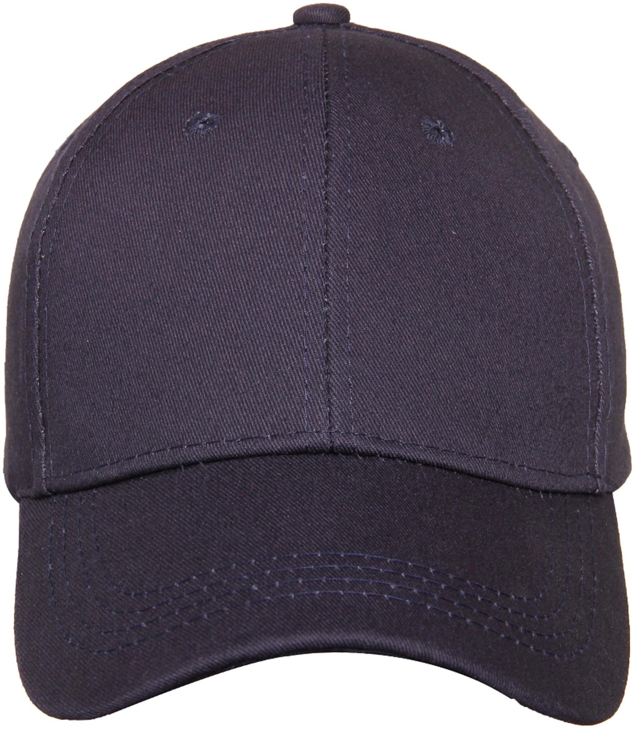 

FabSeasons Solid Plain Navy Blue Cotton Unisex Free Size with Adjustable Buckle Baseball Summer Cap Hat