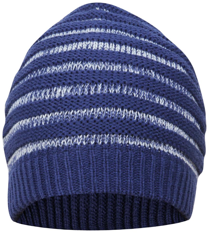 

Fabseasons Unisex Blue Acrylic Woolen Slouchy Beanie And Skull Cap For Winters