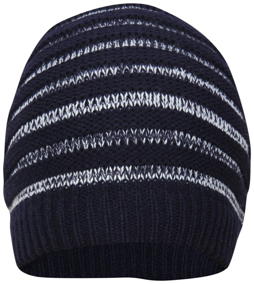 

Fabseasons Unisex Navy Blue Acrylic Woolen Slouchy Beanie And Skull Cap For Winters