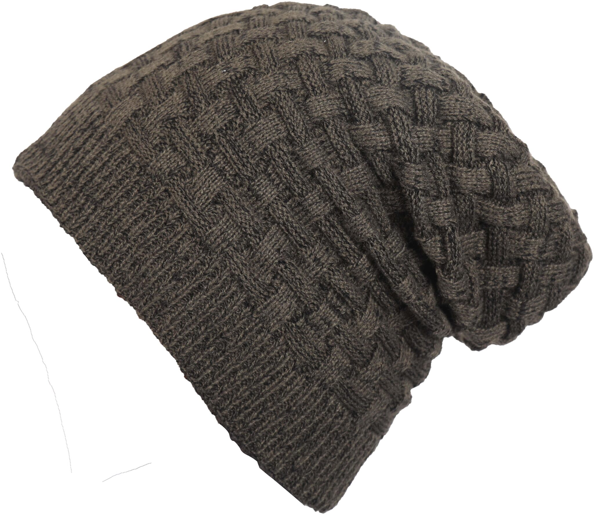 

FabSeasons Unisex Acrylic Woolen Slouchy Beanie and Skull Cap for Winters with faux fur on the inner side