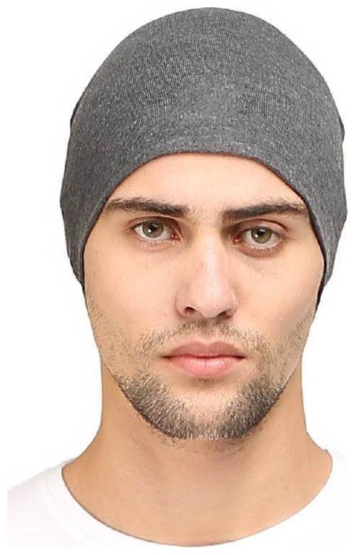 

Fashionable Look Skull Helmet Cap Free Size Stretchable Cap