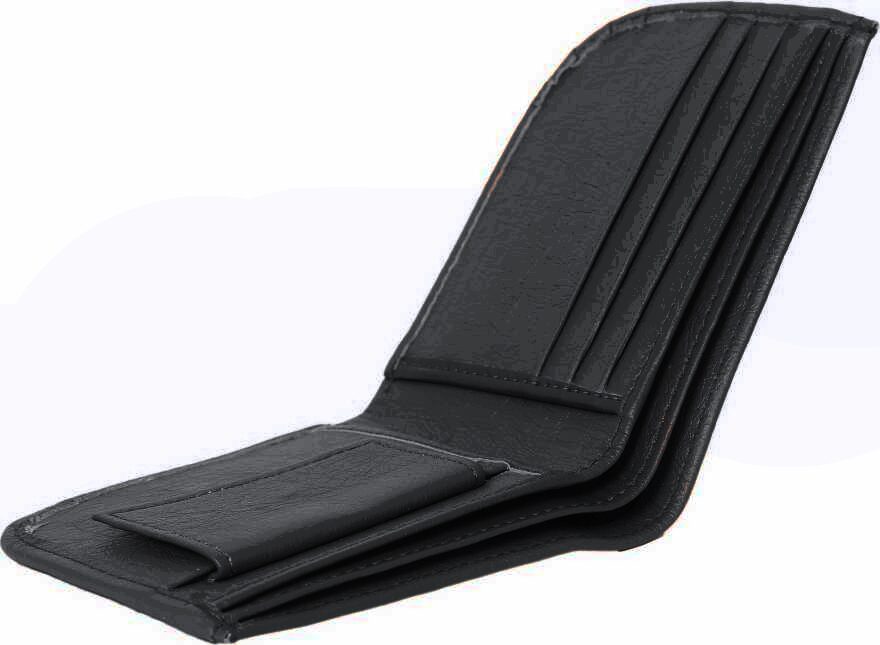

FASHLOOK Men Black Pu Bi-Fold Wallet ( Pack of 1 )
