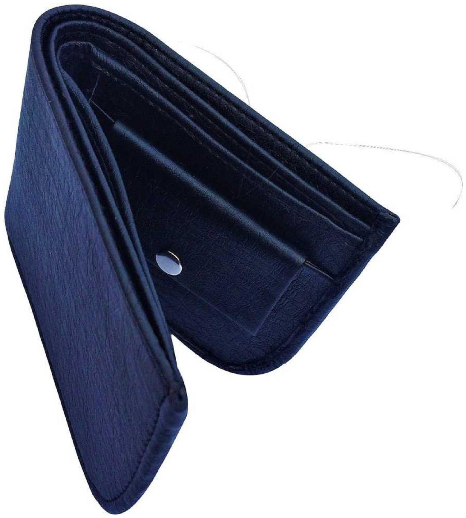 

FASHLOOK Men Black Pu Leather Bi-Fold Wallet ( Pack of 1 )