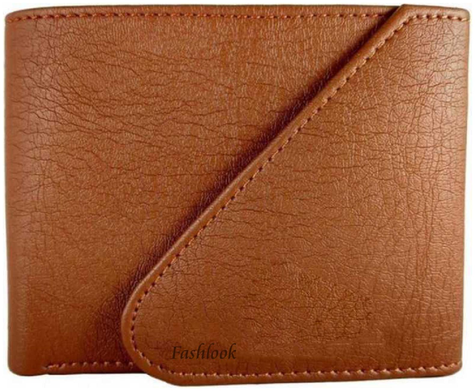 

FASHLOOK CHAKU TAN WALLET FOR MEN S