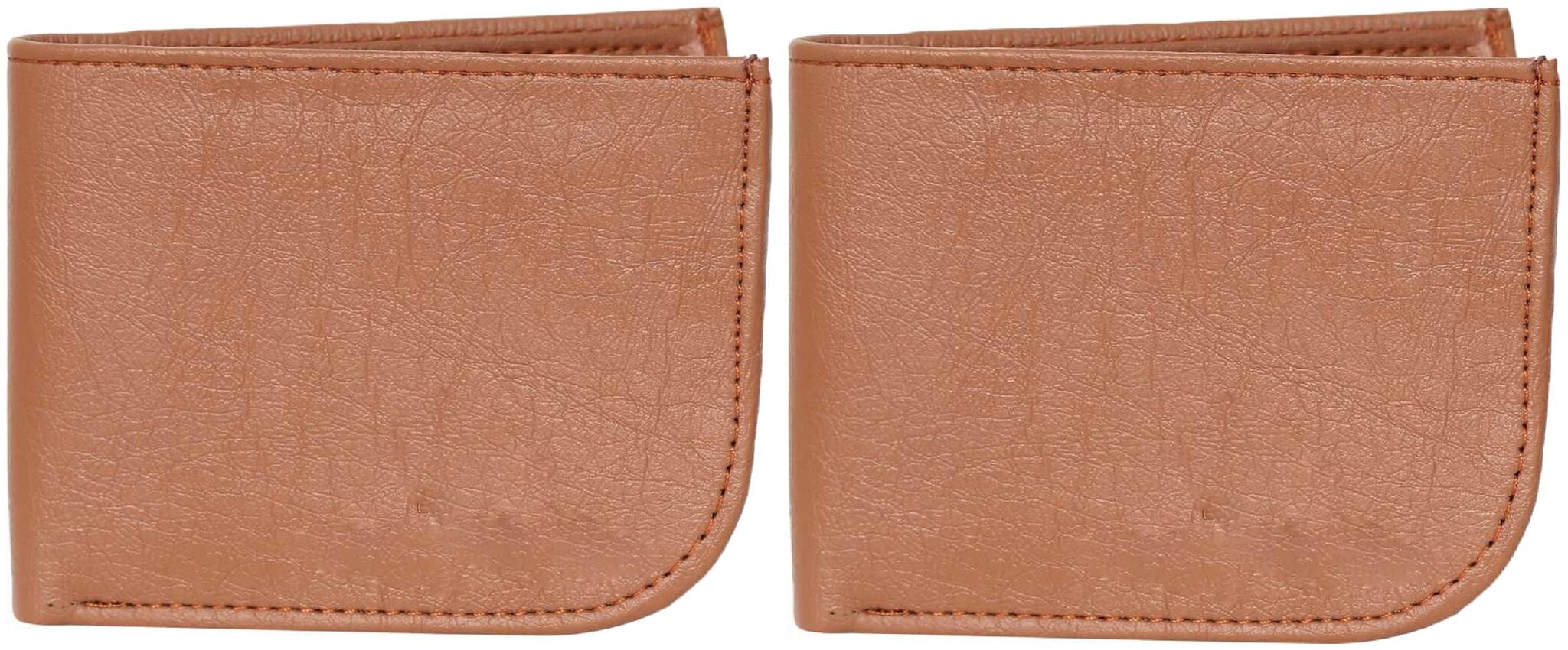 

FASHLOOK Men Beige Pu Bi-Fold Wallet ( Pack of 2 )