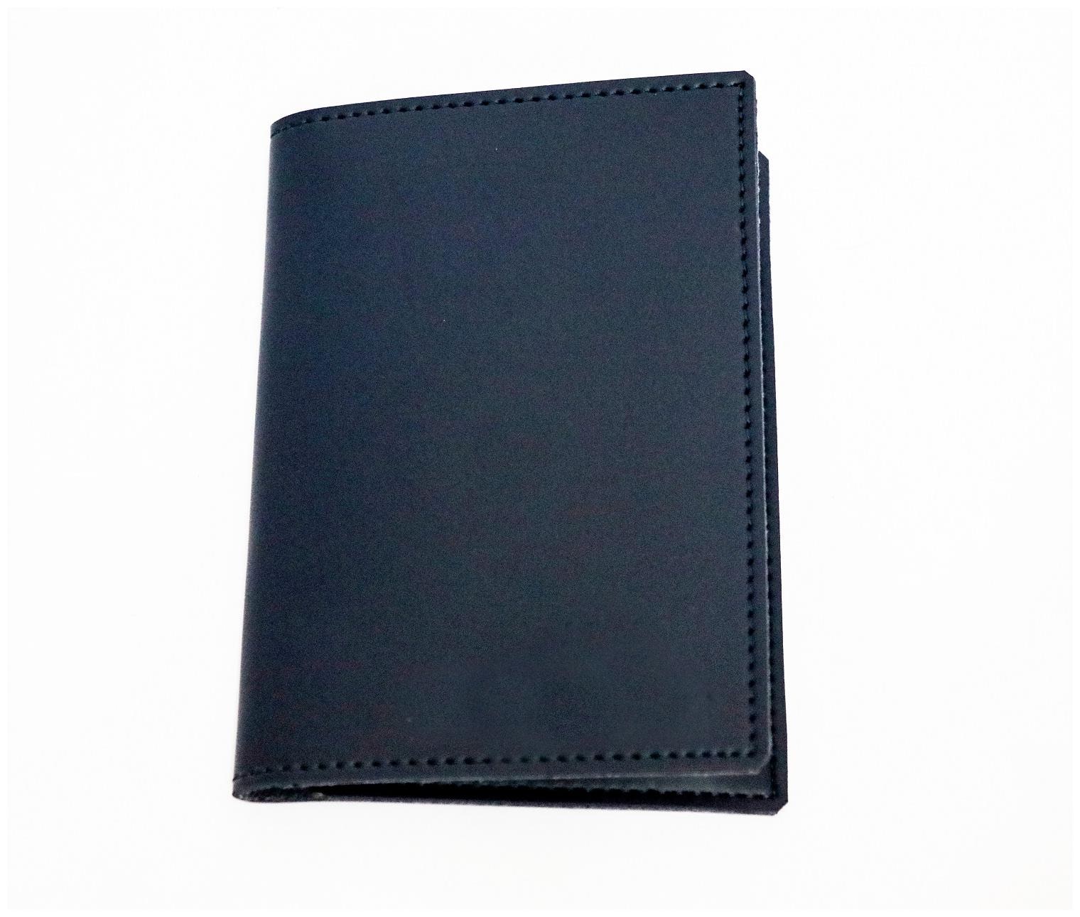

FASHLOOK Men Navy blue Leather Passport Holder Wallet ( Pack of 1 )