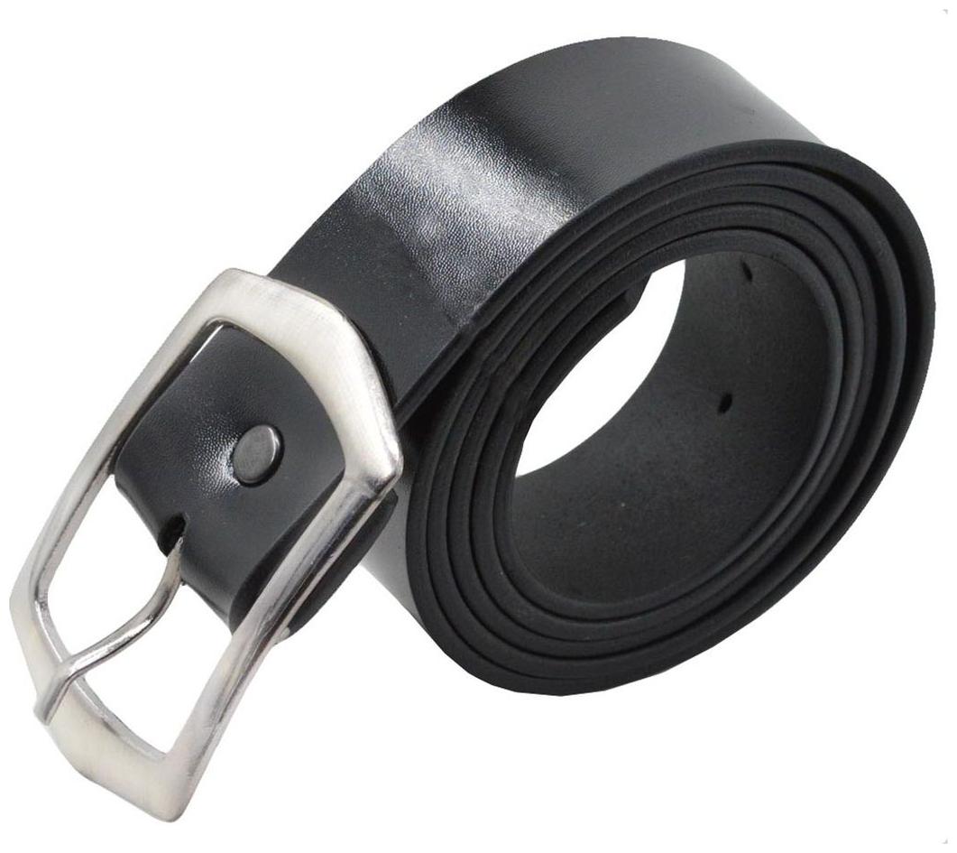 

Faynci Black Genuine Pu Lather fashion Belt for Boys and Mens Casual Formal