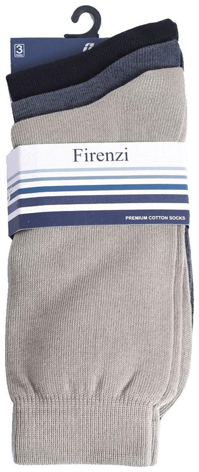 

Firenzi Black-grey-biege Colored Socks