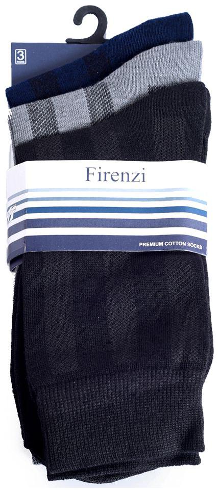 

Firenzi Blue-grey-black Colored Socks