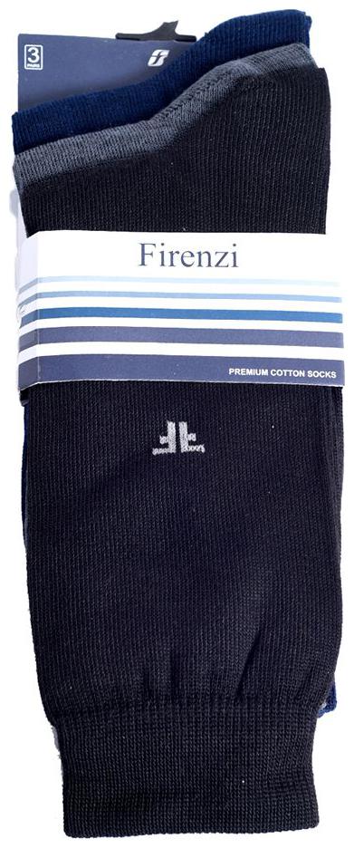 

Firenzi Blue-black-d-grey Colored Socks