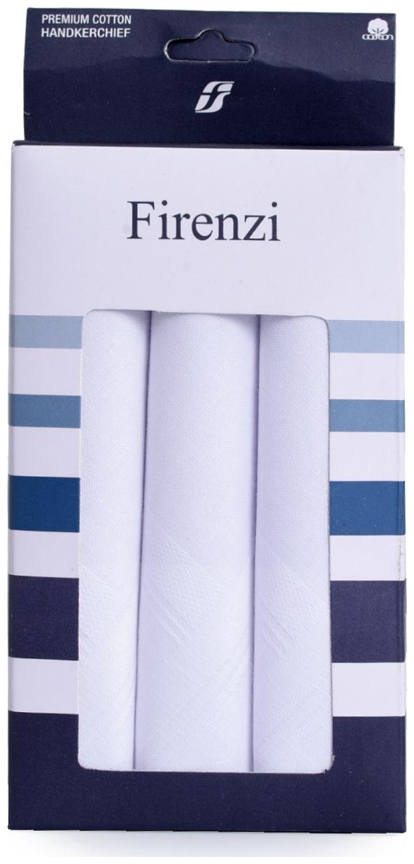 

Firenzi White Cotton Handkerchiefs ( Pack of 3 )