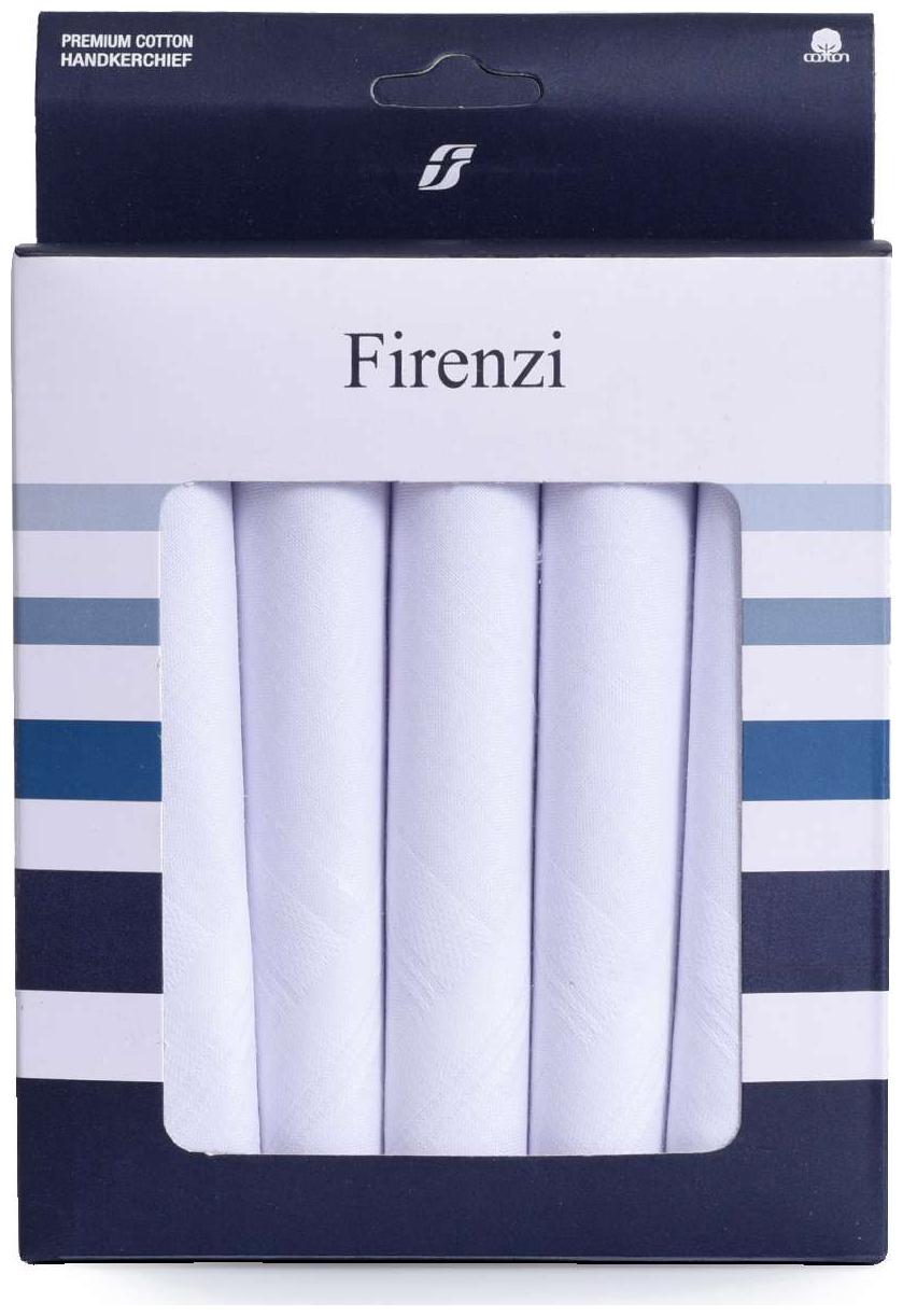 

Firenzi White Cotton Handkerchiefs ( Pack of 5 )