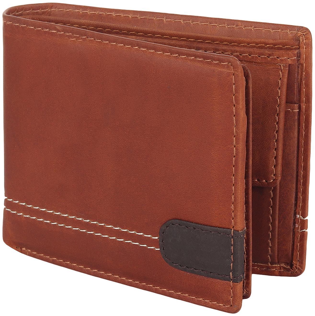 

Flyer Men Tan Leather Bi-Fold Wallet ( Pack of 1 )