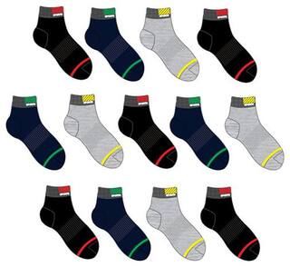 FOOTIES ASSORTED SPORTS SOFT TERRY