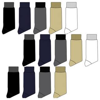 FOOTIES ASSORTED MERCERISED PLAIN SOCKS