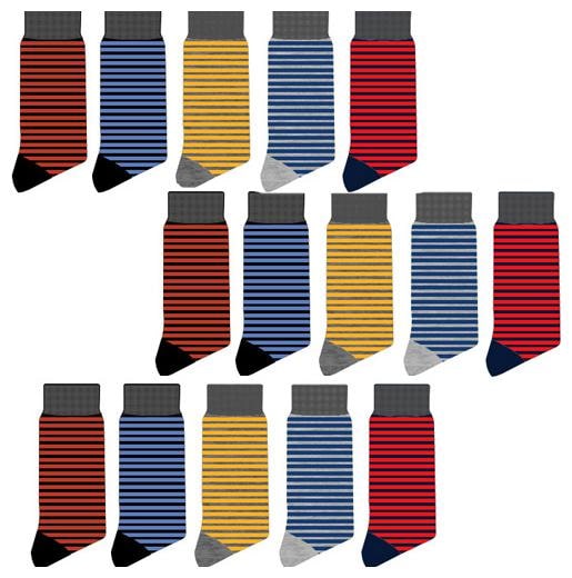 

FOOTIES ASSORTED SMART STRIPE SOCKS