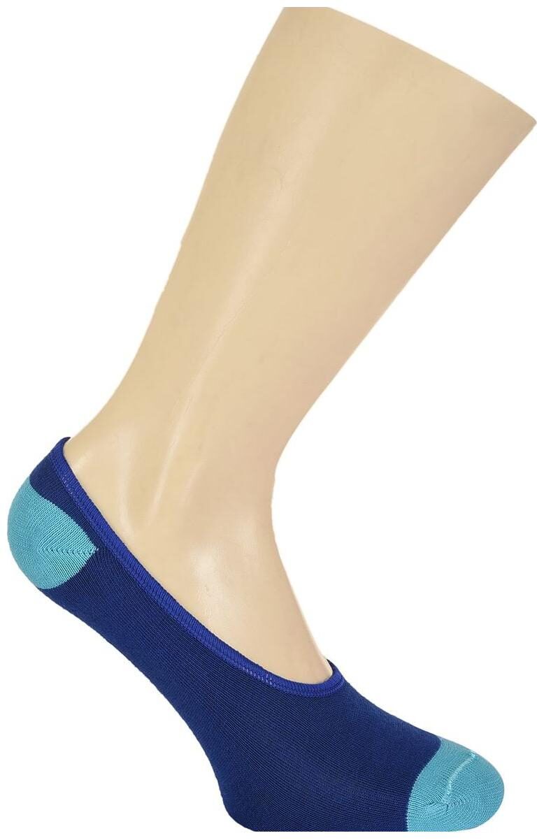 

Footprints Organic Blue Cotton No show socks ( Pack of 1 )