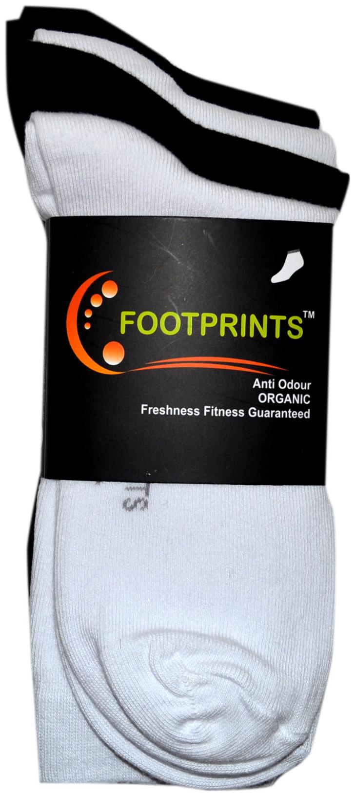 

Footprints Organic Multi Color Cotton Socks Pack of 4