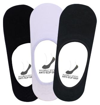 

Footprints Premium ORGANIC Cotton Advanced new launch Loafer Socks with Anti-Slip Grip - Pack of 3