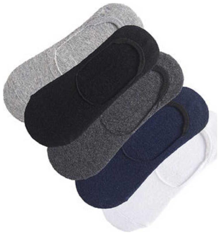 

FOXSTON Boys Girls Solid Low Cut Peds Footie No-Show (Pack of 5)