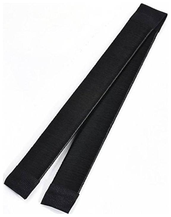 

French Bun Maker Women Girls Kids Magic Hair Styling Donut Bun Maker Former Foam French Twist Hairstyle Clip DIY Doughnuts Hair Bun Tools Bun Stick (Black)