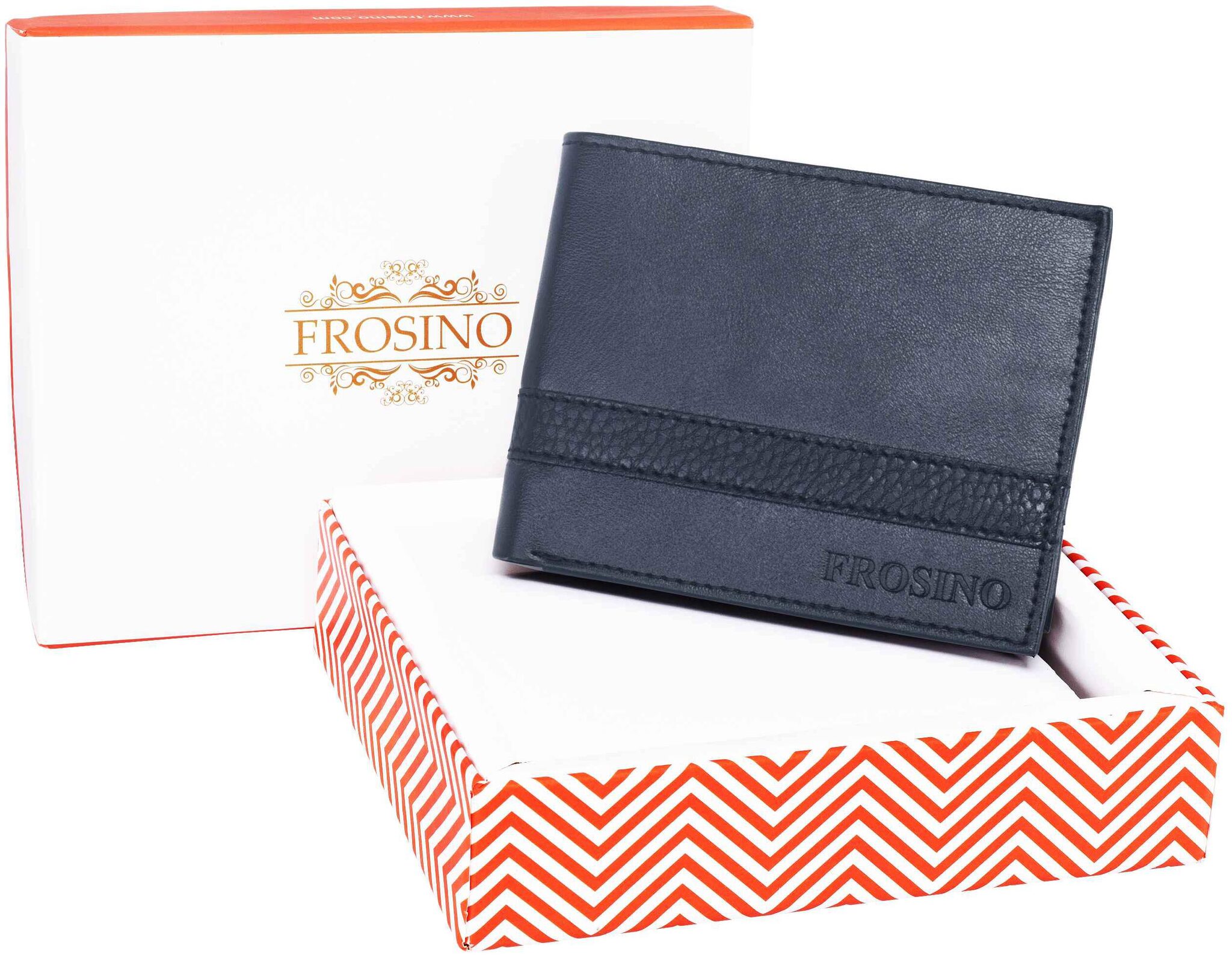 

FROSINO Men Blue Pu Bi-Fold Wallet ( Pack of 1 )