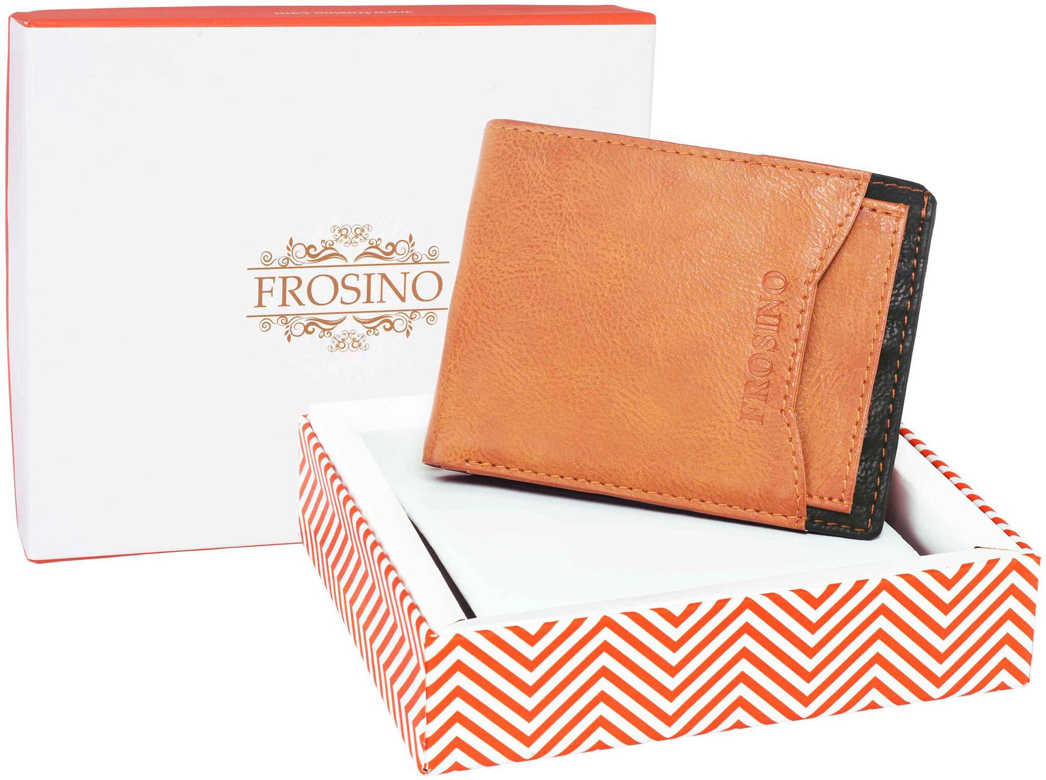 

FROSINO Men Tan Pu Bi-Fold Wallet ( Pack of 1 )