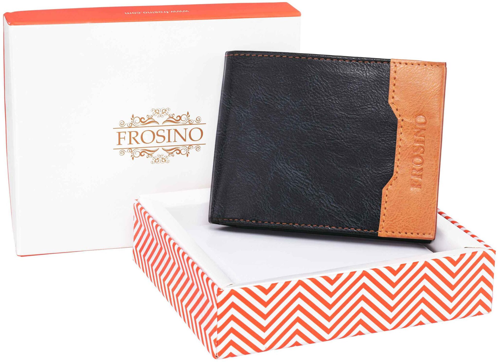 

FROSINO Men Black Pu Bi-Fold Wallet ( Pack of 1 )