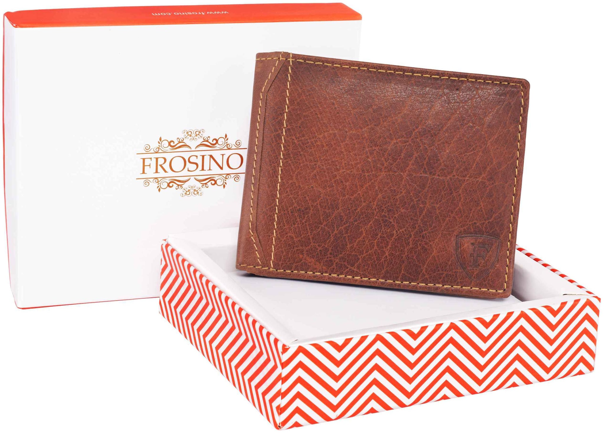 

FROSINO Men Brown Pu Bi-Fold Wallet ( Pack of 1 )