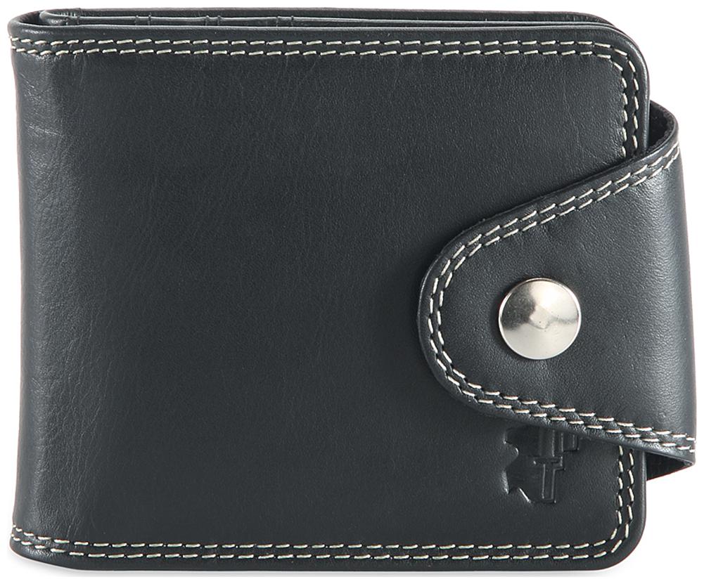 

FT GENUINE LEATHER BLACK COLOR WALLET FOR MEN