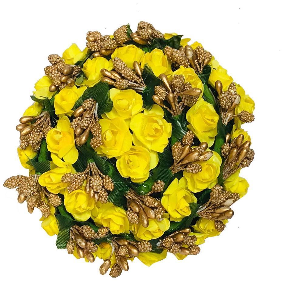 

GADINFASHION Women Hair accessory set ( Yellow Set of 1 )