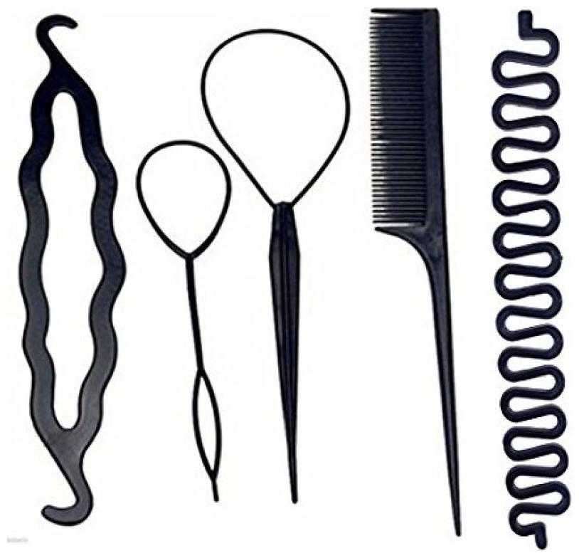 

GADINFASHION Women Hair accessory set ( Black Set of 1 )