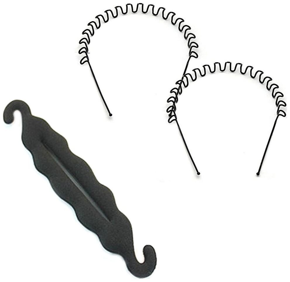 

GADINFASHION Women Hair accessory set ( Black Set of 1 )