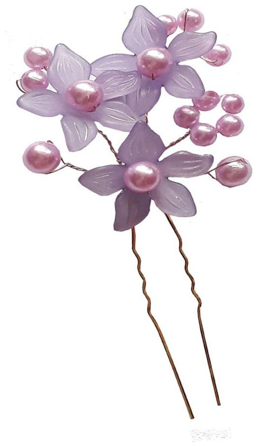 

GADINFASHION Women Hair pin ( Purple Set of 1 )