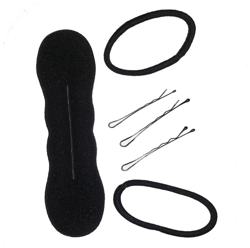 

GadinFashion Hair Accessories Combo Set Tool Rubber Hairstyling Tools Hair French Magic Braider Half Bun Maker Hair Twist Hairpins Tools Set (1 pcs)