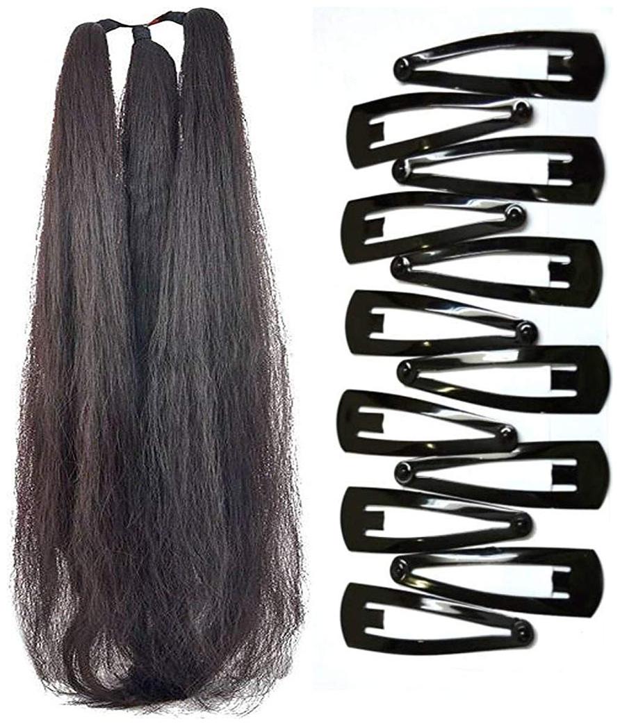 

GADINFASHION Women Hair accessory set ( Black Set of 1 )