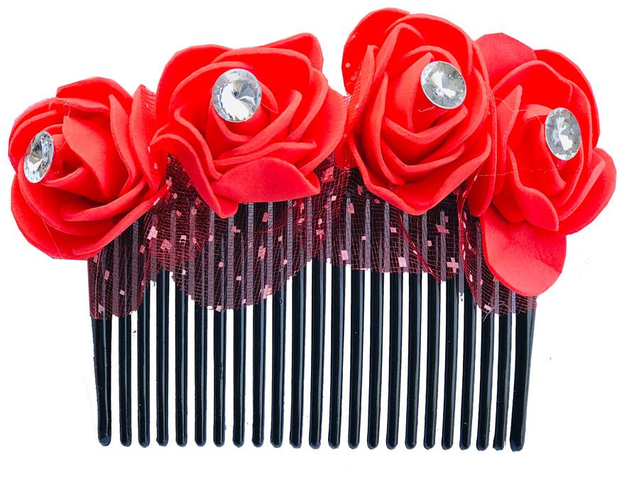 

GADINFASHION Women Hair accessory set ( Red Set of 1 )