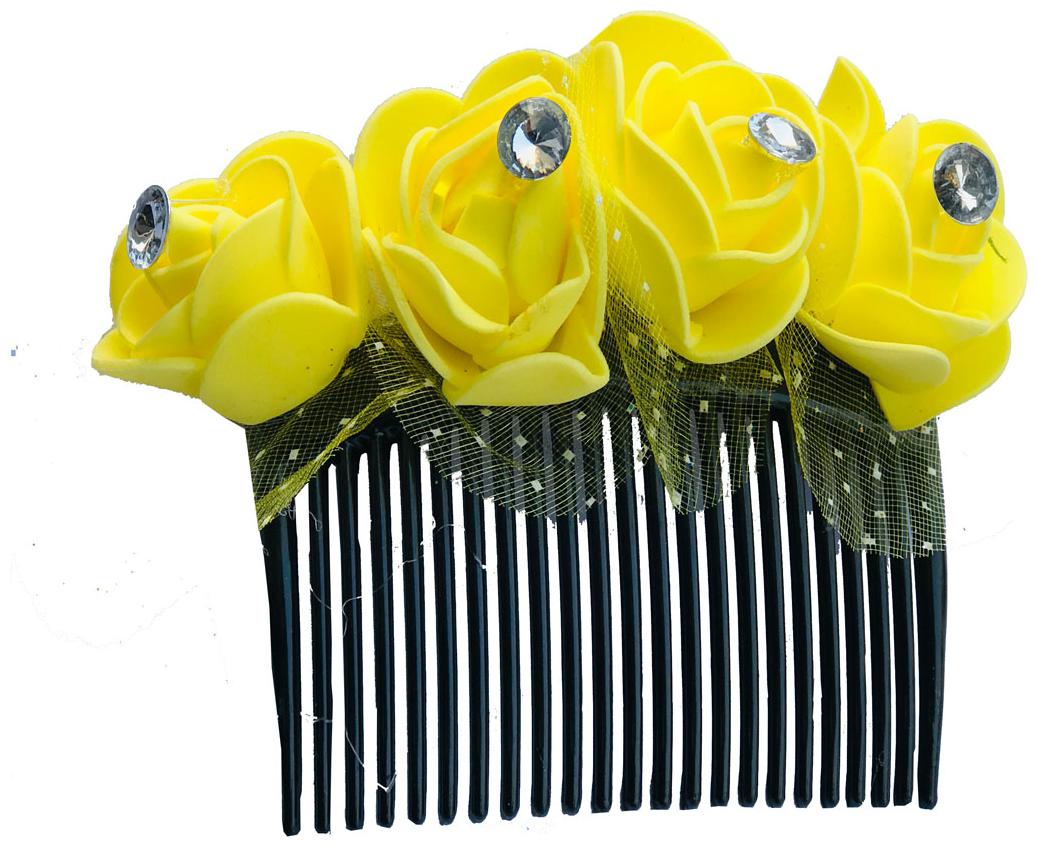 

GADINFASHION Women Hair accessory set ( Yellow Set of 1 )