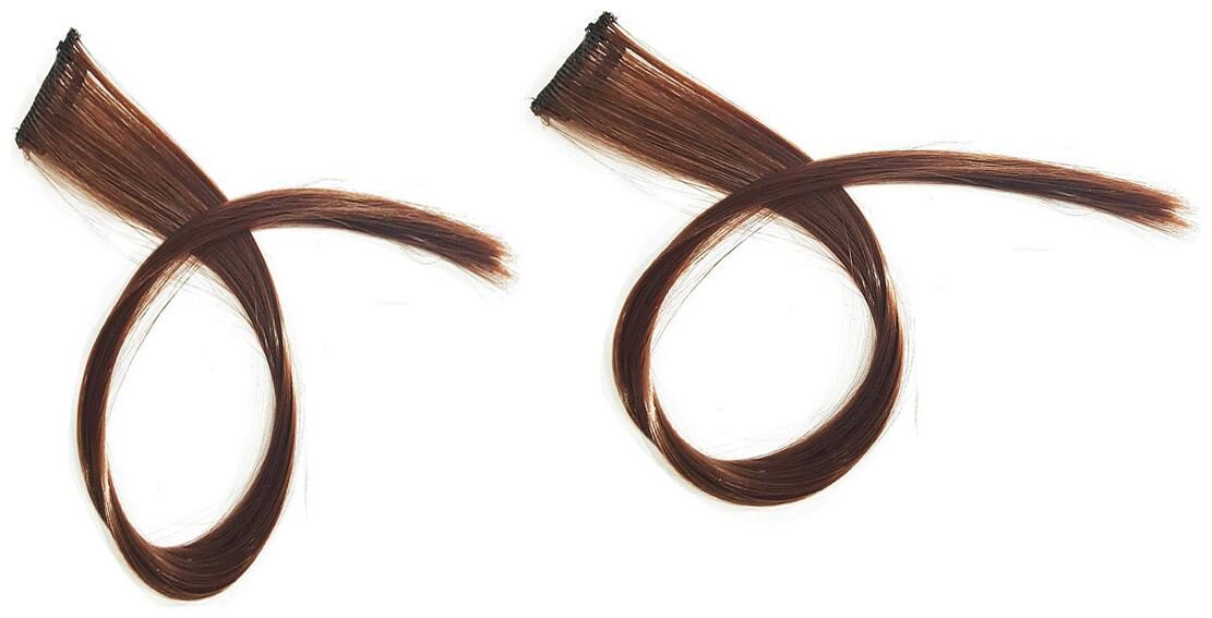

GADINFASHION Women Hair accessory set ( Brown Set of 2 )