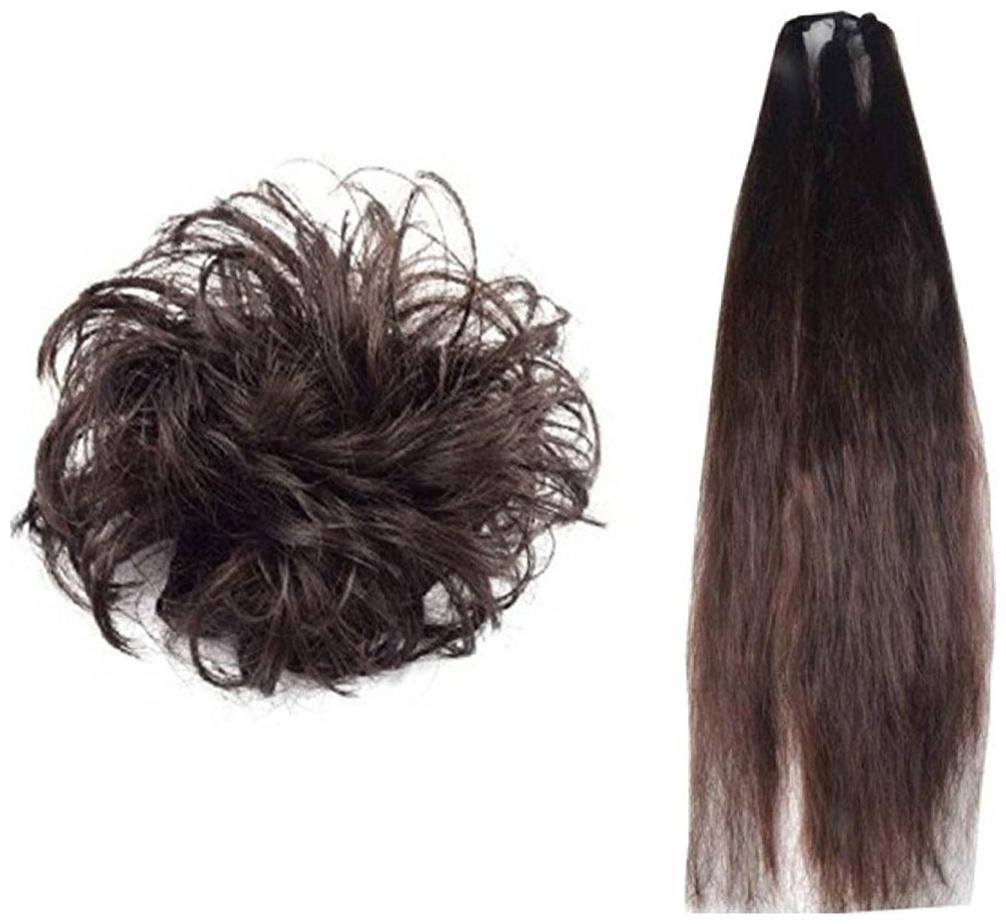 

GADINFASHION Women Hair accessory set ( Brown Set of 2 )