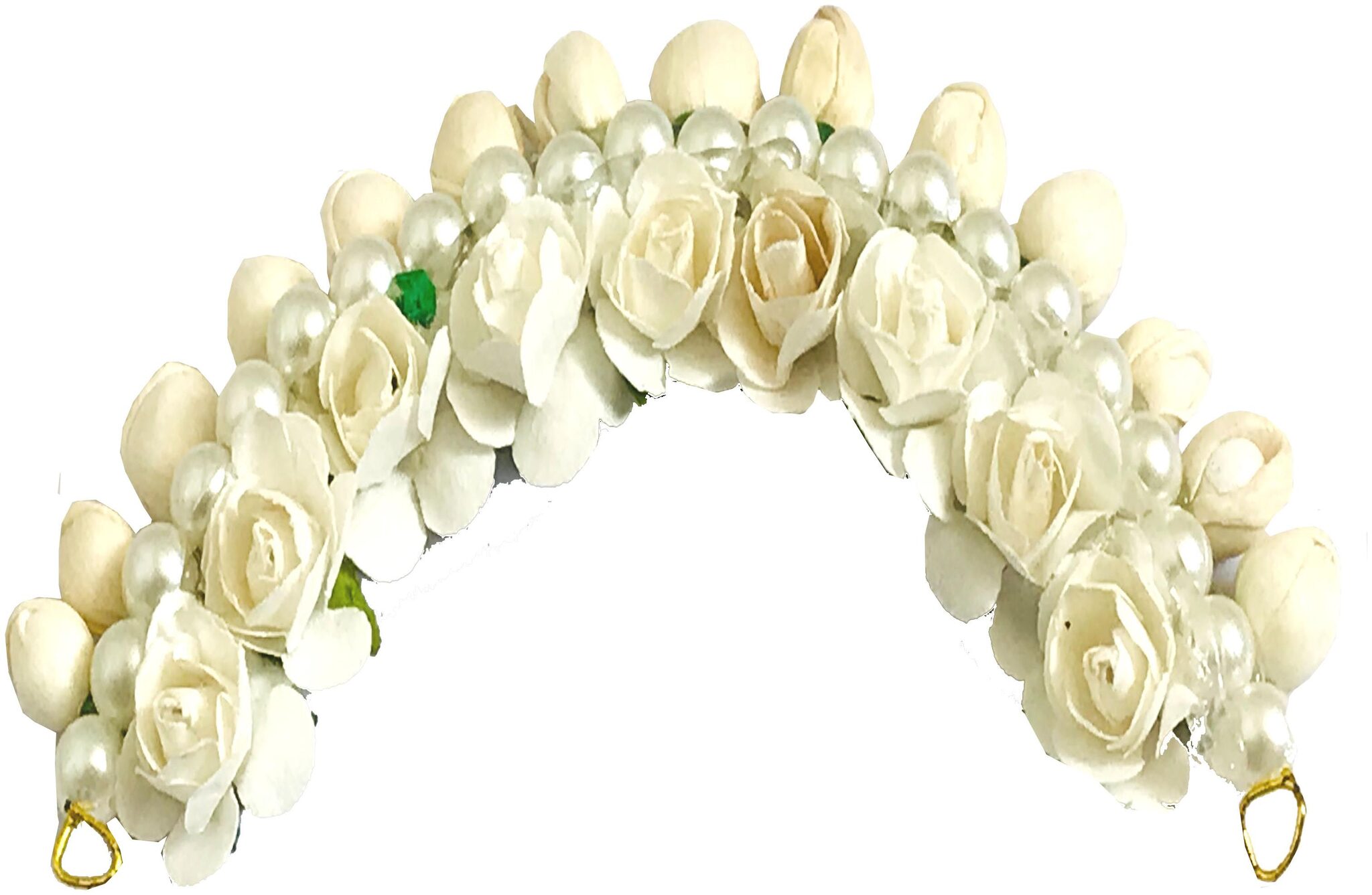 

GADINFASHION Women Hair accessory set ( White Set of 1 )