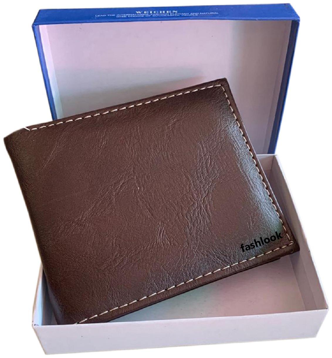 

GANPATI PLAIN BROWN CHINACHINA WALLET FOR MEN S