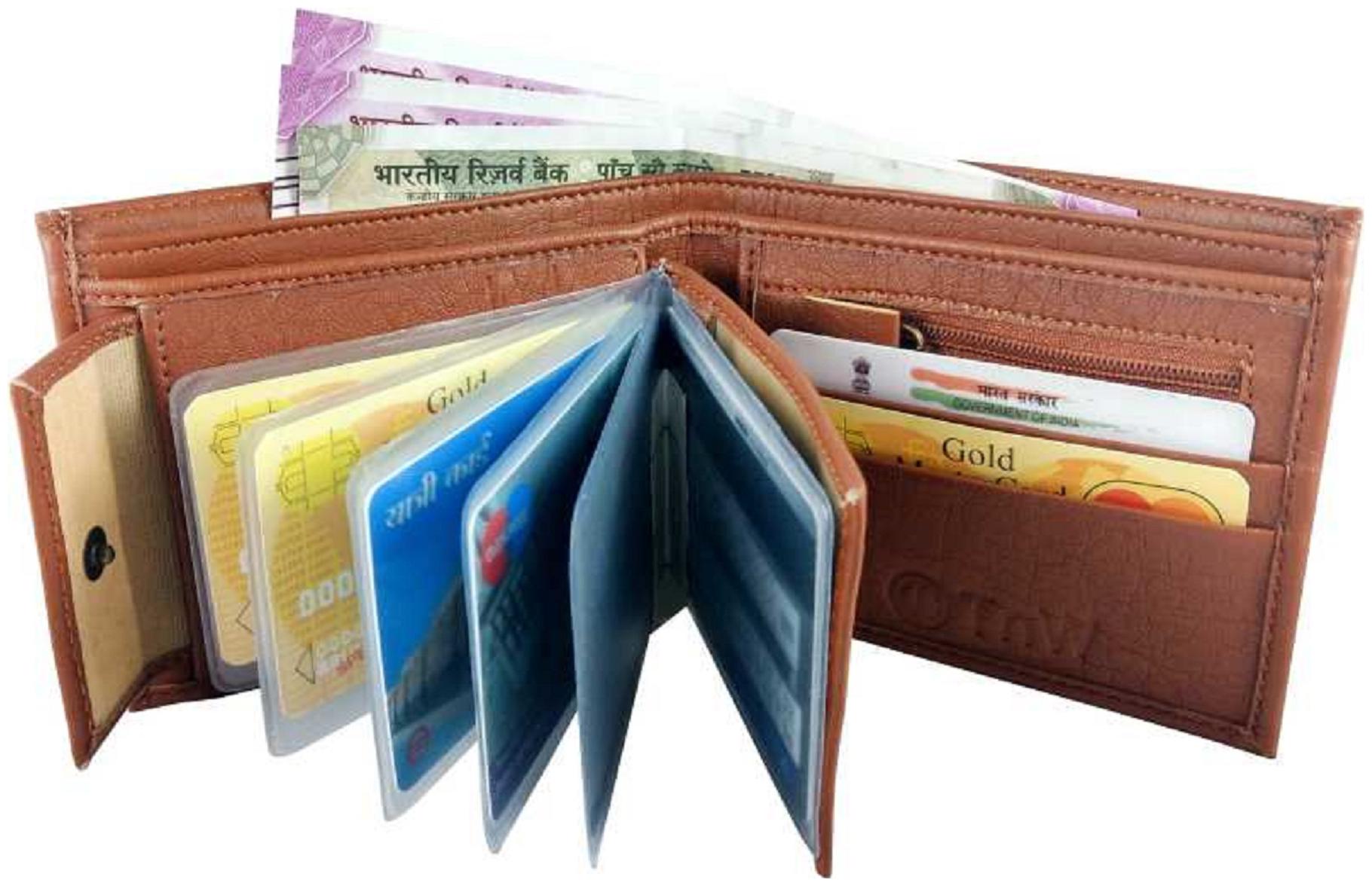 

FASHLOOK TAN ALBUM TAN WALLET FOR MEN S