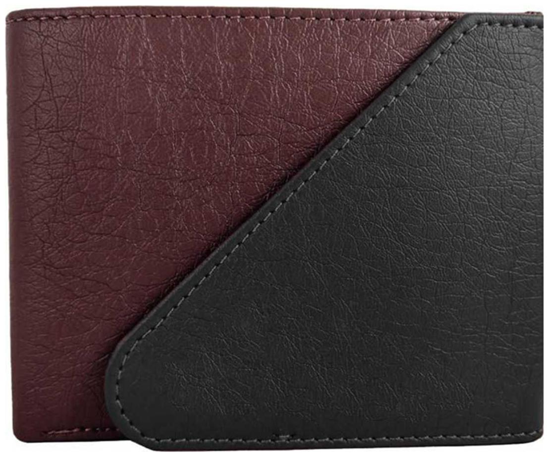 

Girls Black Brown Artificial Leather Wallet (5 Card Slots)