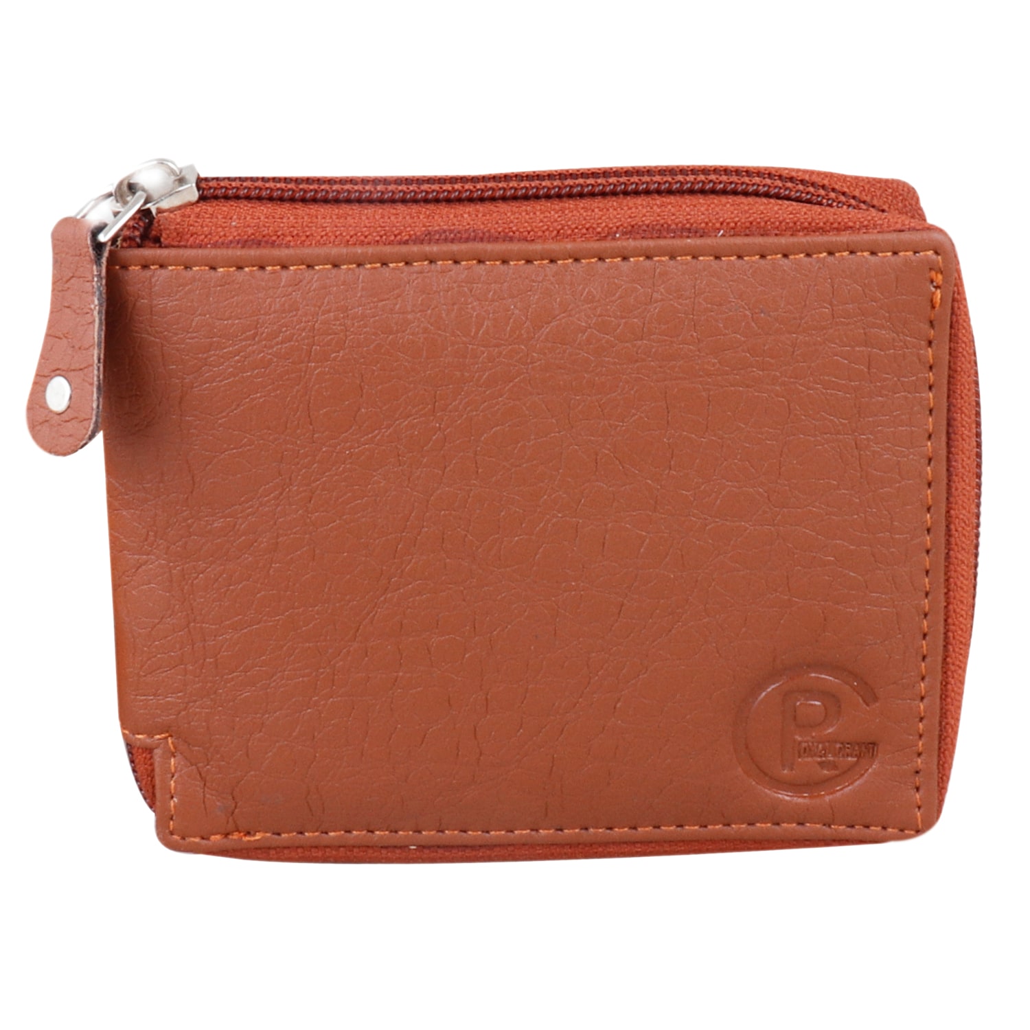 

Unisex Tan Artificial Leather Wallet