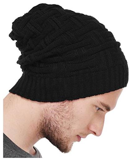 

Beanie for Men Women with Faux Fur on The Inner Side for Protection from Cold