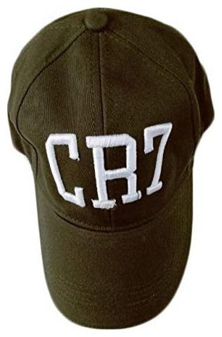 

Greenish Baseball White Embroidered Cap