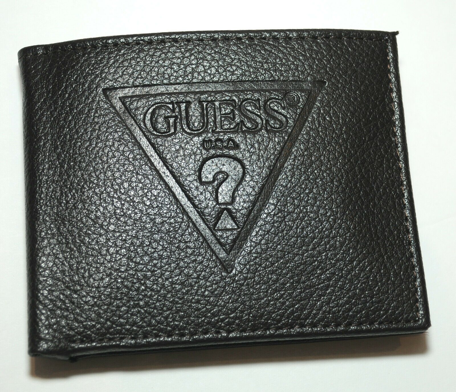 

Guess Dark Brown Leather Wallet RFID Blocking ORIGINAL