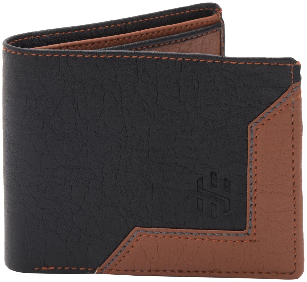 

HAMSTON Men Black Pu Bi-Fold Long Wallet ( Pack of 1 )